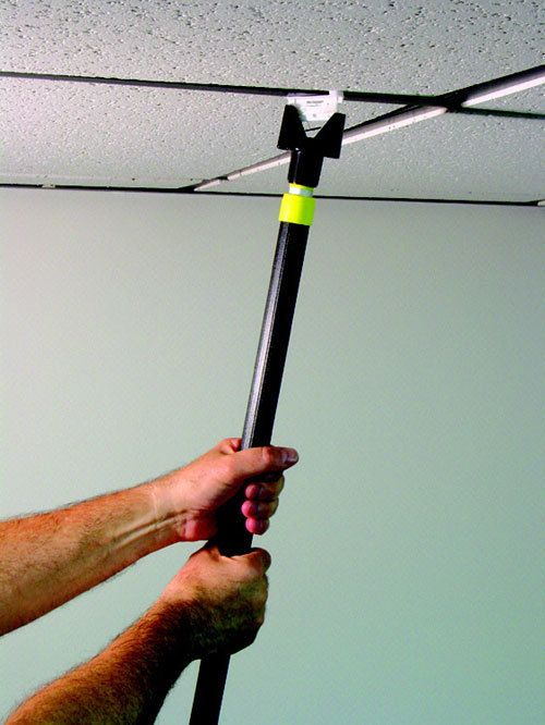 THE STIKKIWORKS CO STK33035 CEILING HANGLERS GRID CLIP PUT UP 1 PK