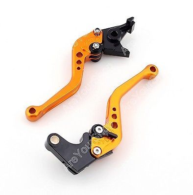   Brake Clutch Levers Kawasaki ZX10R 2006 2011 ZX6R Z1000 2007 2011 Gold