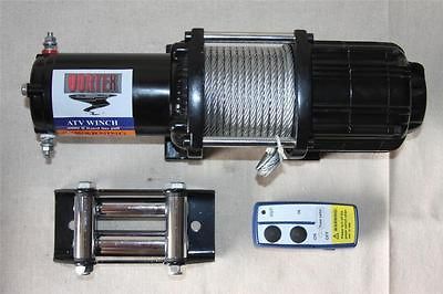 4000 LB ATV/UTV/TRAILE​R/ 12V WINCH/3 REMOTES/UNIVER​SAL