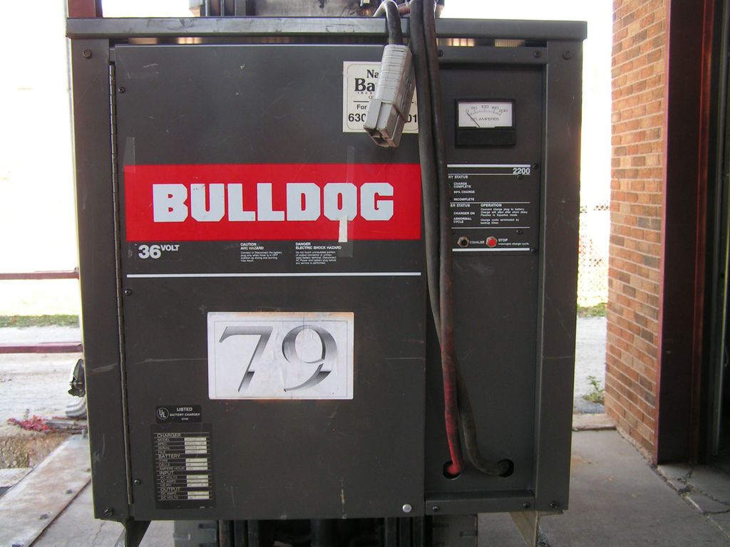 Bulldog Forklift Charger 18 Cell 36 Volts, 725 AH 208/240/480 3 GC