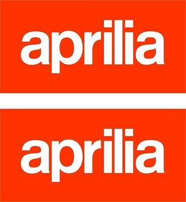 2x vinyl aprilia rs125 rs250 logo decal stickers from united kingdom 