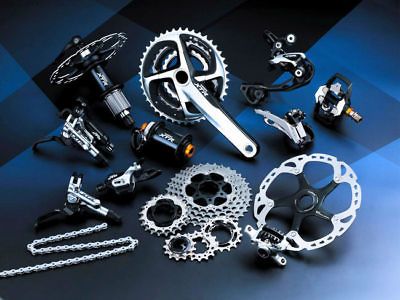 2011shimano xtr dyna sys groupset 7pcs 42 34 22 10spd