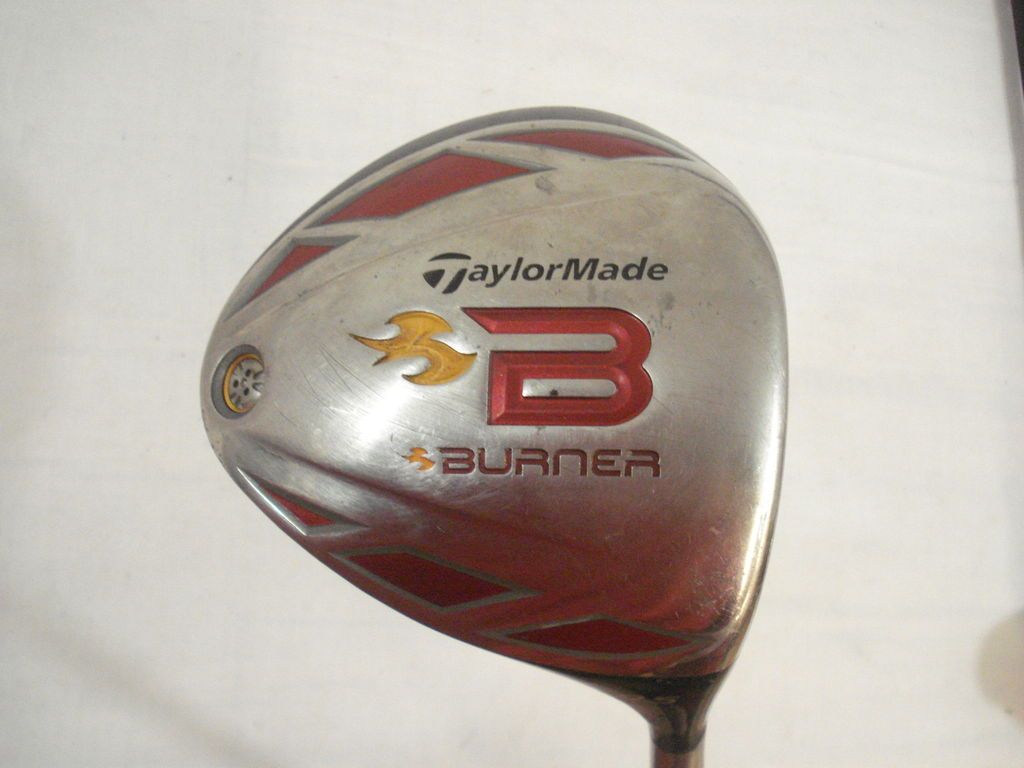 TAYLORMADE BURNER 2009 9.5* DRIVER FUJIKURA 360 STIFF FLEX USED RH