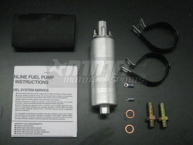 walbro gsl392 universal inline 255lph fuel pump and kit selling