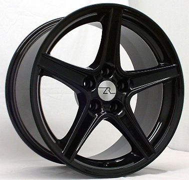 Black Mustang ® Saleen Wheels 18x9 1994 1995 1996 1997 2004 Rims 18 