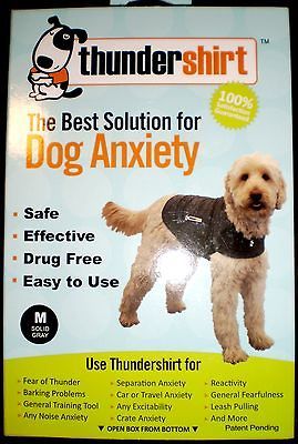 THUNDERSHIRT FOR DOG ANXIETY GRAY SIZE MEDIUM 26 40 lbs NIB