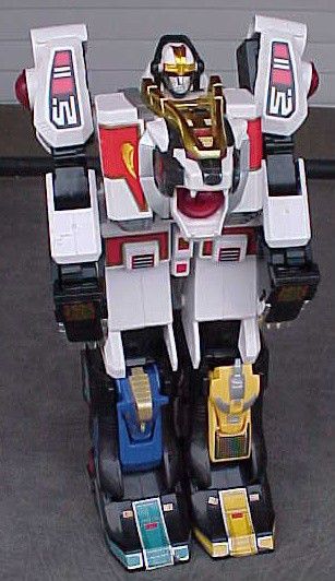 1994 bandai white power rangers tigerzord  66