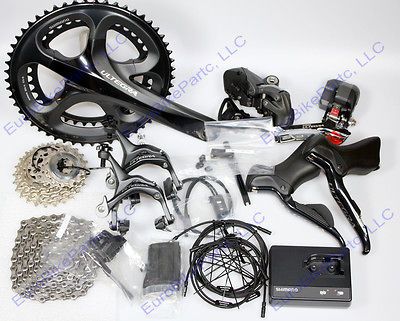 2013 Shimano Ultegra 6770 Di2 Electronic 10s Group Groupset Kit 