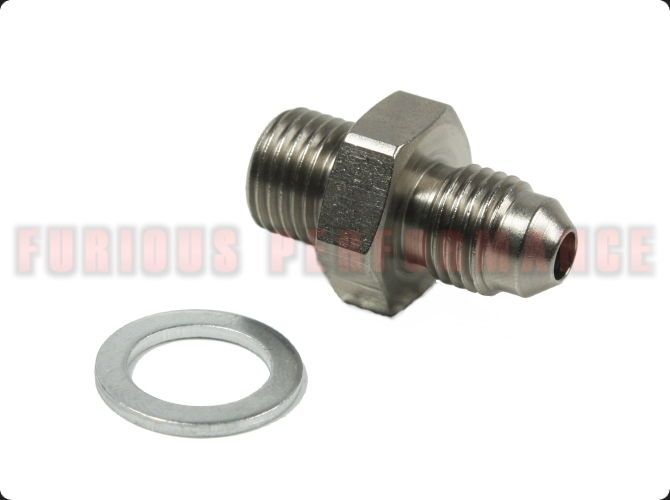 garrett t3 t4 turbo rb30 rb25 rb30 oil feed fitting