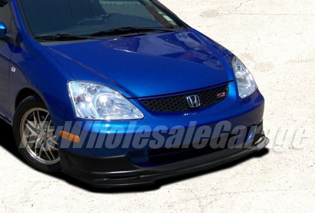 02 05 HONDA CIVIC SI Hatch EP EP3 FRONT BUMPER ADD ON LIP SPOILER 