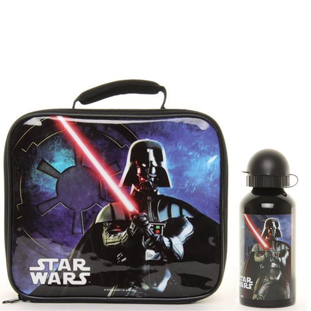 star wars darth vader lunch bag bottle 