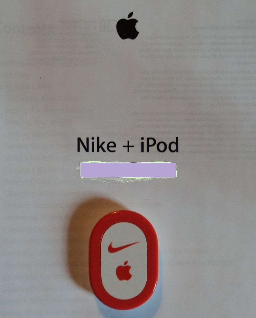 NIKE + PLUS SPORTS RUNNING SENSOR FOR IPOD / IPHONE / Nike+ SportWatch 