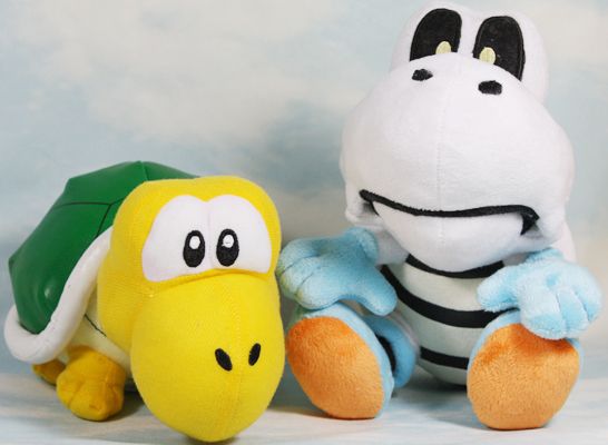 Newly listed lot 2 mario bros dry bones koopa troopa 9 9.5 plush