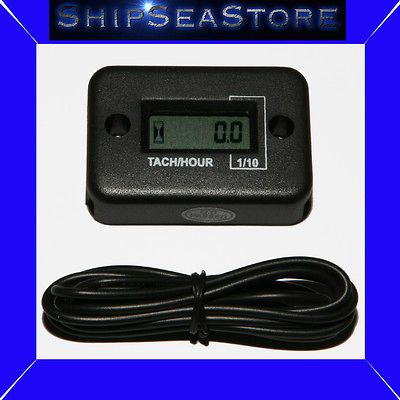 New Motorcycle Motorbike engine RPM counter Tachometer Hour Meter 4 