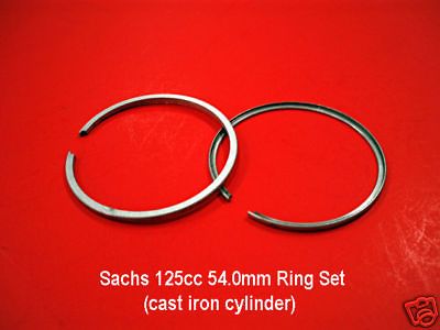 sachs nos 125cc ring set 54 0mm penton hercules tempo