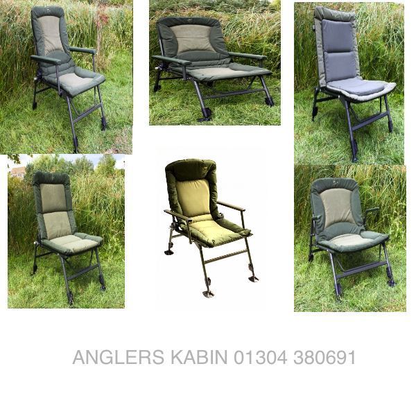 BRAND NEW NASH INDULGENCE CHAIRS   FULL RANGE INC NEW HI BACK