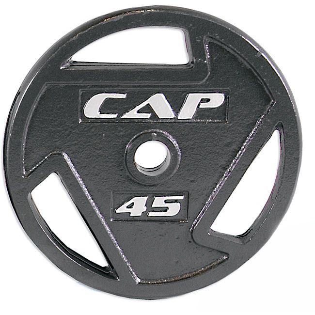 CAP Barbell 45 lb Olympic Grip Plate   CAP Barbell 45 lb Olympic Grip 