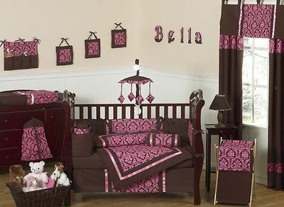   bedding crib set for newborn girl sweet jojo designs  129