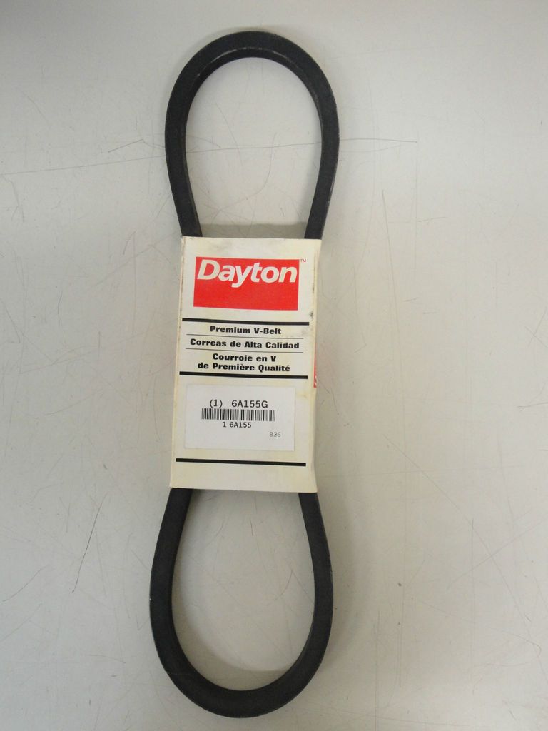 new dayton premium v belt 6a155g 6a155 b36 time left