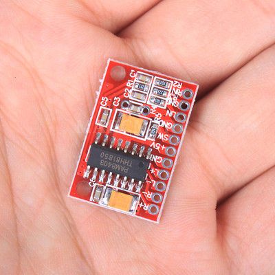 Mini 2Channel USB Power 3W + 3W Digital Power Amplifier BTL AMP Module 