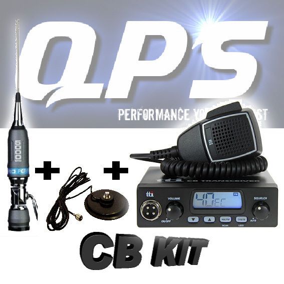 Tti Tcb550 Cb Radio + Sirio Performer P5000 Antenna + Mag Mount