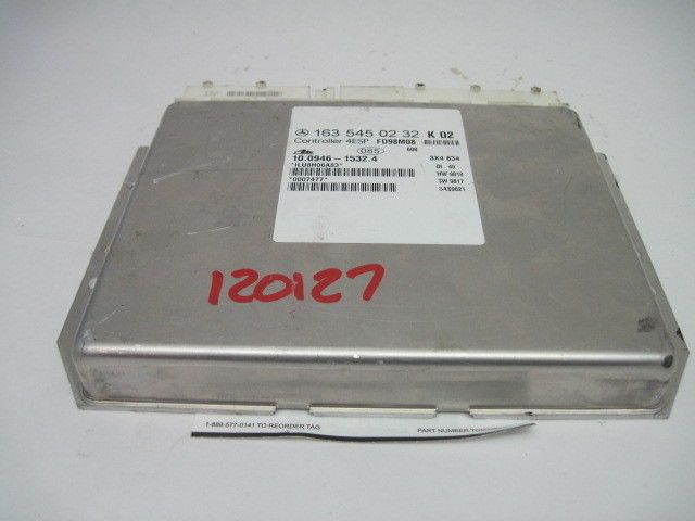 ABS COMPUTER Mercedes ML320 ML430 1998 98 1999 99 163 545 02 32