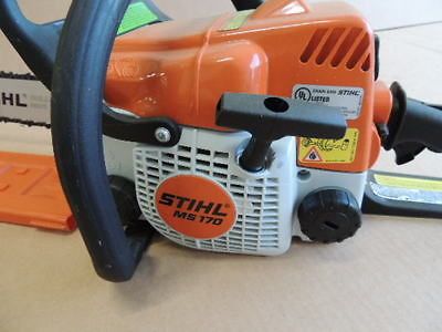 stihl ms 170 lightweight chain saw 16 bar length 30