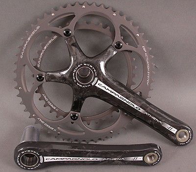   Athena 11 Speed Carbon UT Crankset 175 39/53 Record Chainrings