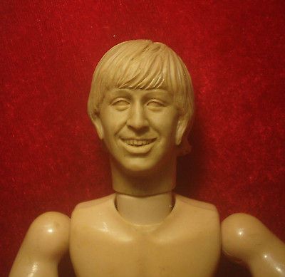 Custom made Ringo Starr from Beatles 1/6 Action Figure Head fit Hot 