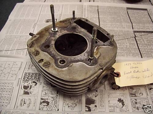 honda tl250 tl 250 motorcycle cyllinder head 