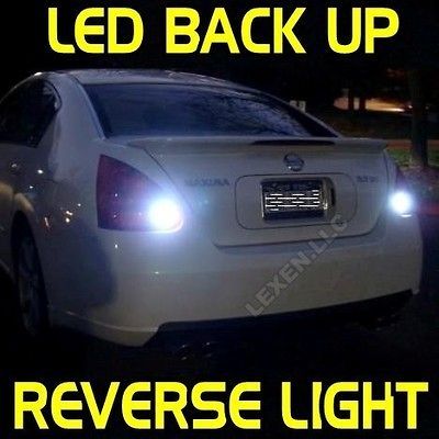 LED B WHITE 2X BACKUP REVERSE LIGHT BULB 18 SMD BACK UP XENON T20 7440 