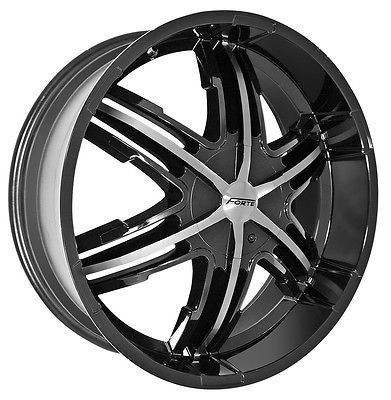 22x9.5 Forte F55 Ghost (Black Mirror) Wheel/Rim(s) 6x127 6 127 6x5 