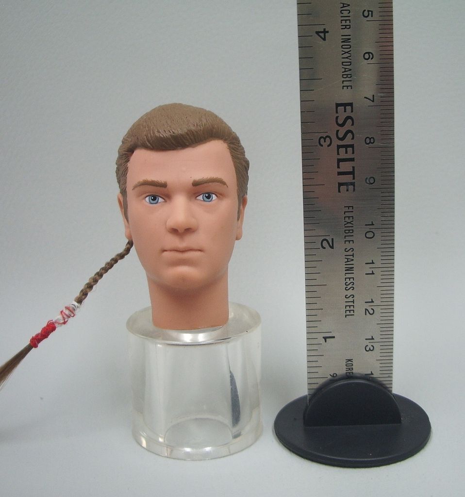 Hasbro Starwars Obi Wan Kenobi head for custom 12 Jadi Padawan 