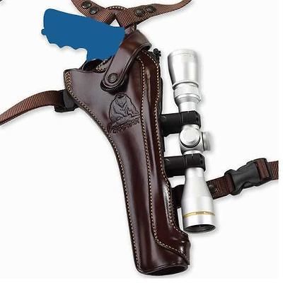 GALCO KH130H KODIAK HUNTER SHOULDER HOLSTER FOR SCOPED REDHAWK BLACK 