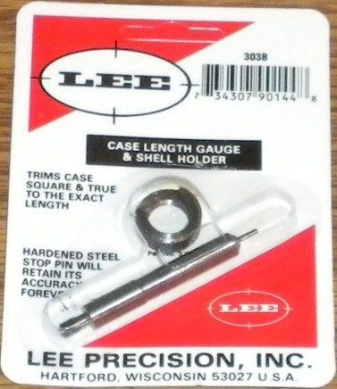 lee 303 british casetrim gage shell holder new 90144 time