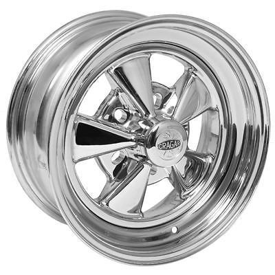 Cragar 08/61 S/S Super Sport Chrome Wheel 14x7 5x4.75 BC Set of 2 