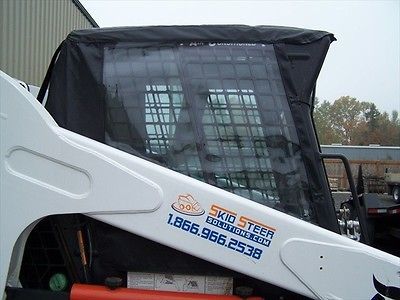 skid steer loader vinyl cab enclosure mustang model 1 time