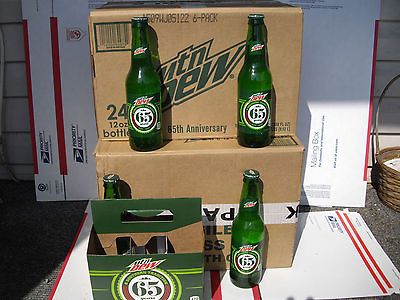 MOUNTAIN DEW,MTN.DEW, BOTTLE, 65TH YR. SOUTHERN TRADITION, 12 OZ 