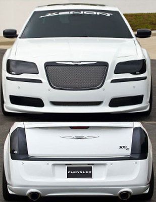   Headlight Fog Driving Taillight Covers 6pc (Fits Chrysler 300