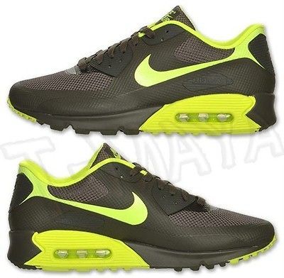 NIKE AIR MAX 90 HYPERFUSE PREMIUM RUNNING MENs CARGO KHAKI   VOLT 