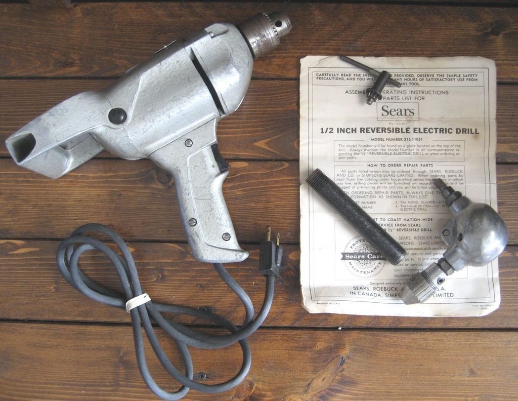    Simpson 1/2 Reversable Electric Drill & 90 Model 315.11051