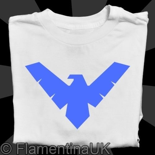 9103 BATMAN NIGHTWING symbol W T SHIRT vintage movie super hero