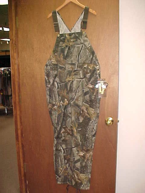 Whitewater Clothing Sale HW080 MED HARDWOODS CAMO TWILL BIB OVERALLS