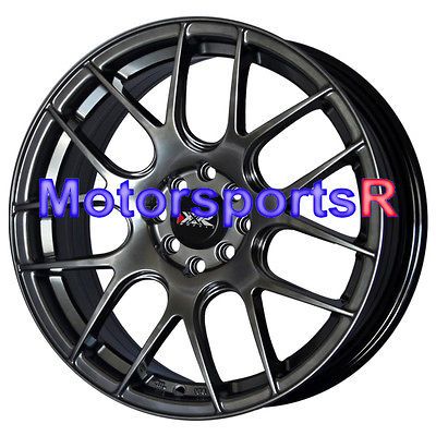 17 XXR 530 Chromium Black Concave Rims Wheels 93 97 98 02 Toyota 