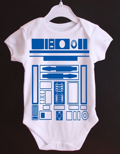 r2 d2 star wars vintage droid baby grow vest new jbg2 more options 