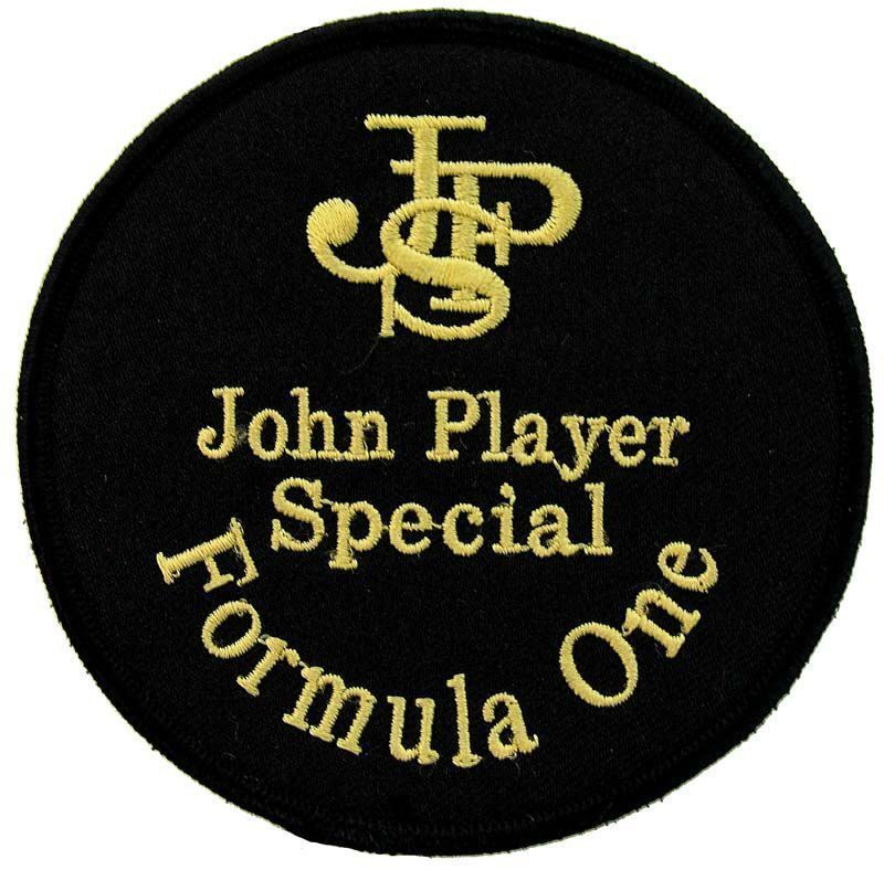 jps john player special f1 racing embroidered patch 01 from