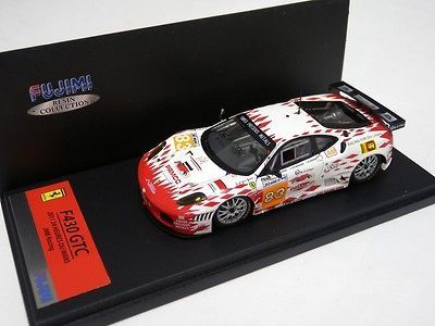 FERRARI F430 GTC 2011 24 HEURES DU MANS JMB RACING FUJIMI MODEL 1/43 