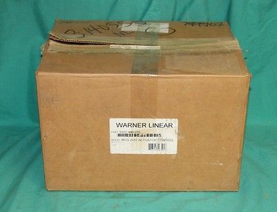 Warner Linear Actuator Control MCS 2051 controller 6932 448 015 NEW