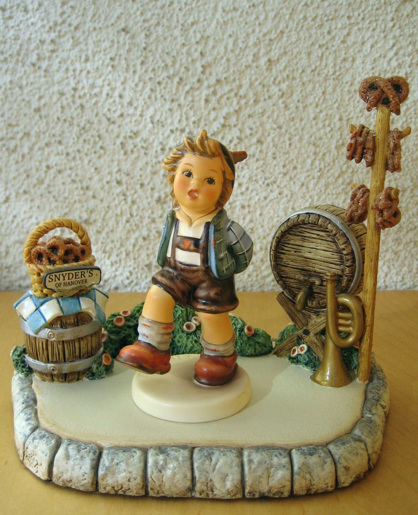 HUM #2108/B ALPINE DANCER MARKTPLATZ COLLECTORS SET GOEBEL HUMMEL 