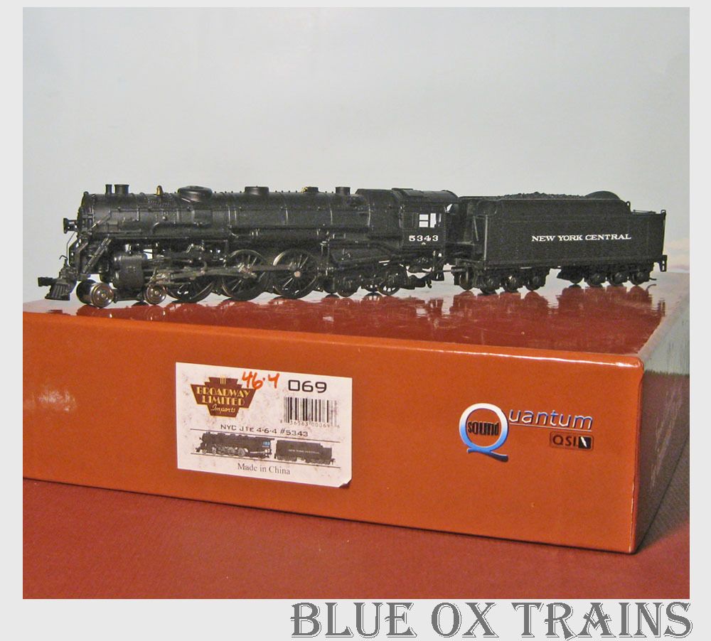 Broadway Limited HO #069 New York Central J1E 4 6 4 NYC Paragon Sound 